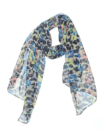 Pre-owned Unbranded Scarf In Blue