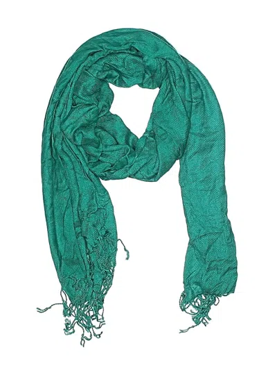 Pre-owned Unbranded Scarf In Blue