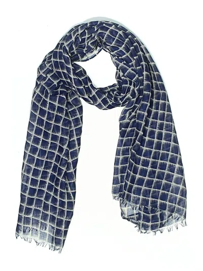 Pre-owned Unbranded Scarf In Blue