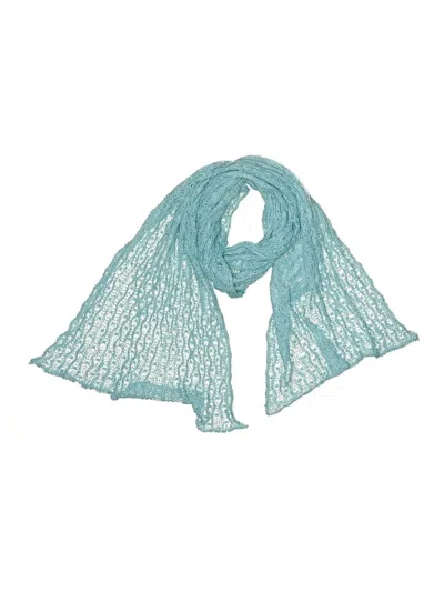 Pre-owned Unbranded Scarf In Blue