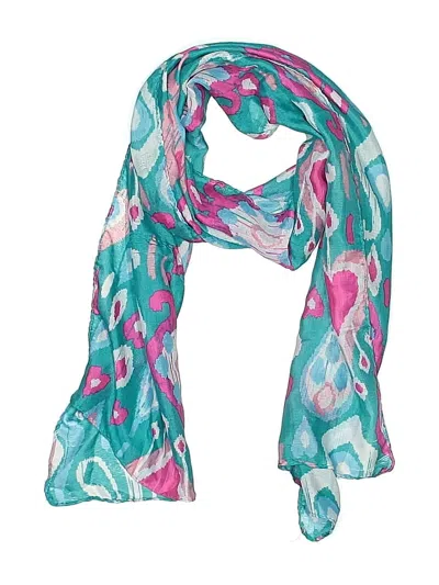 Pre-owned Unbranded Scarf In Blue