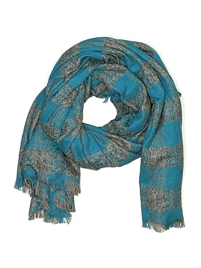 Pre-owned Unbranded Scarf In Blue
