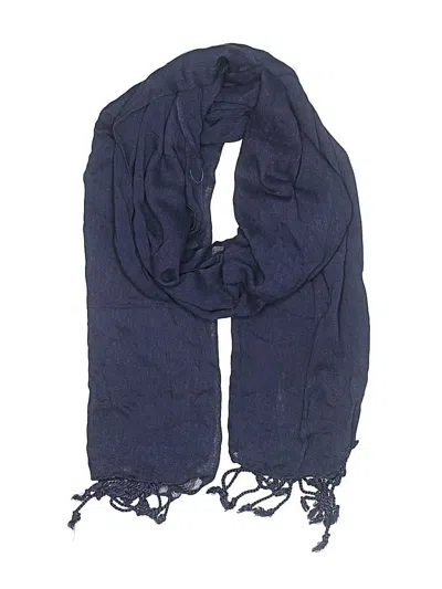 Pre-owned Unbranded Scarf In Blue