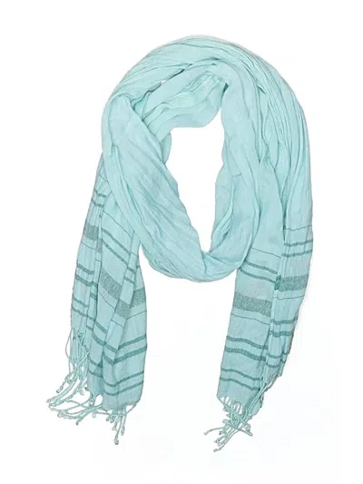 Pre-owned Unbranded Scarf In Blue