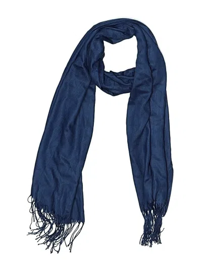 Pre-owned Unbranded Scarf In Blue