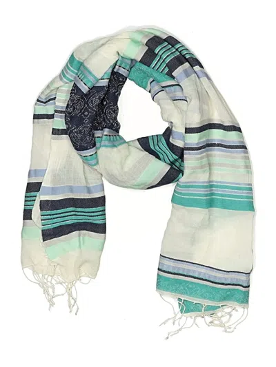 Pre-owned Unbranded Scarf In Blue