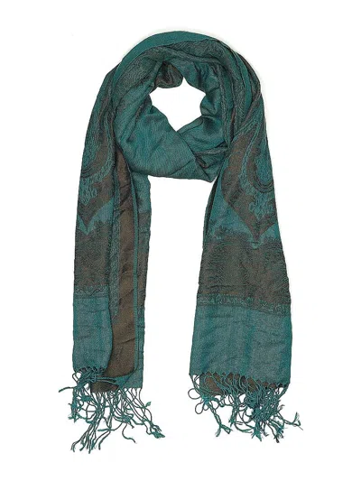 Pre-owned Unbranded Scarf In Blue