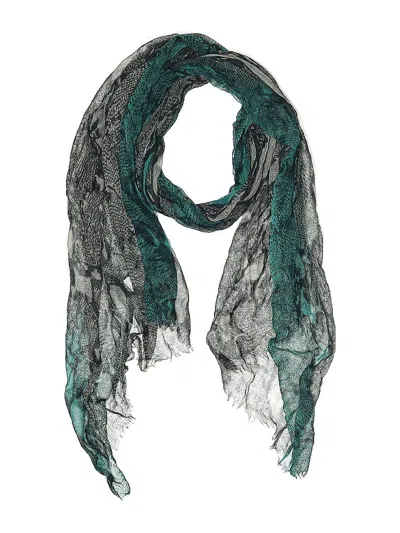 Pre-owned Unbranded Scarf In Blue