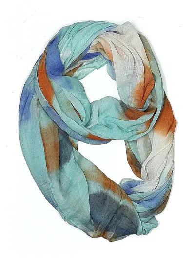 Pre-owned Unbranded Scarf In Blue