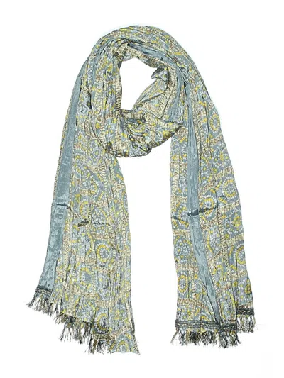 Pre-owned Unbranded Scarf In Blue