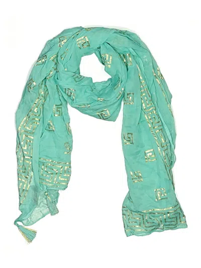 Pre-owned Unbranded Scarf In Blue