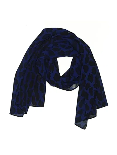 Pre-owned Unbranded Scarf In Blue