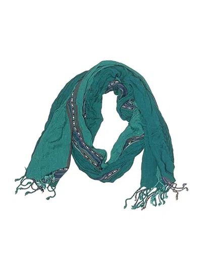 Pre-owned Unbranded Scarf In Blue