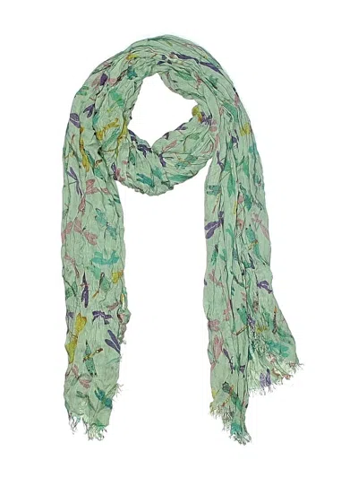 Pre-owned Unbranded Scarf In Blue