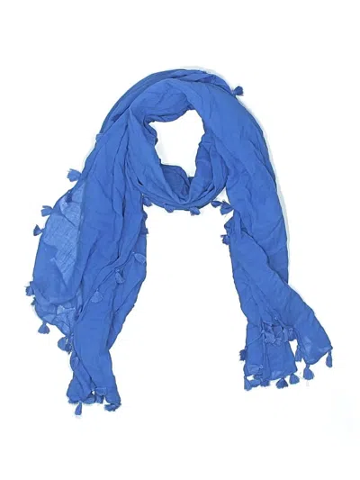 Pre-owned Unbranded Scarf In Blue