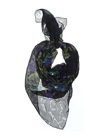 Pre-owned Unbranded Scarf In Blue