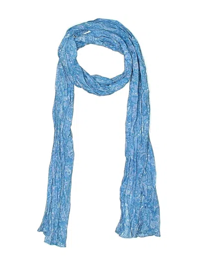 Pre-owned Unbranded Scarf In Blue