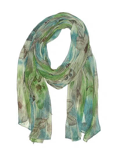 Pre-owned Unbranded Scarf In Blue