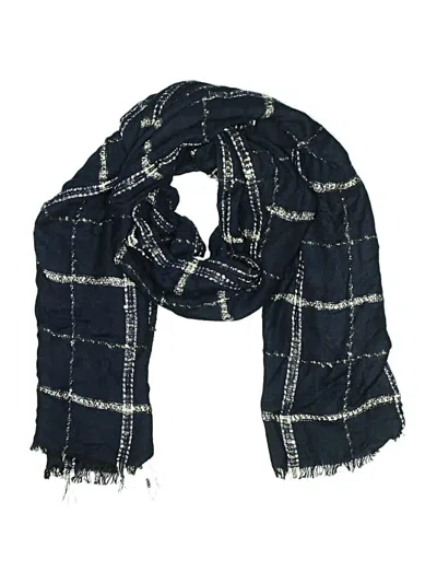 Pre-owned Unbranded Scarf In Blue