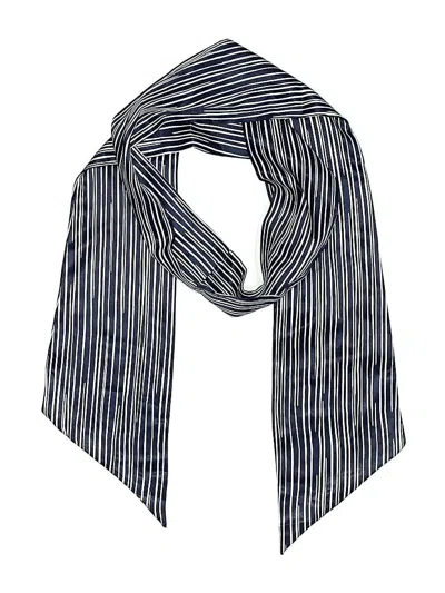 Pre-owned Unbranded Scarf In Blue