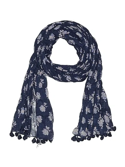 Pre-owned Unbranded Scarf In Blue