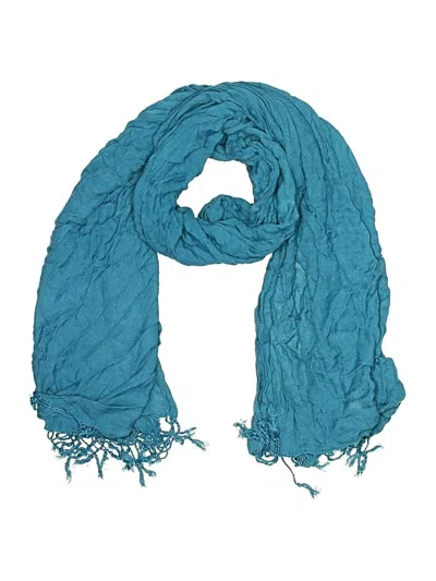 Pre-owned Unbranded Scarf In Blue