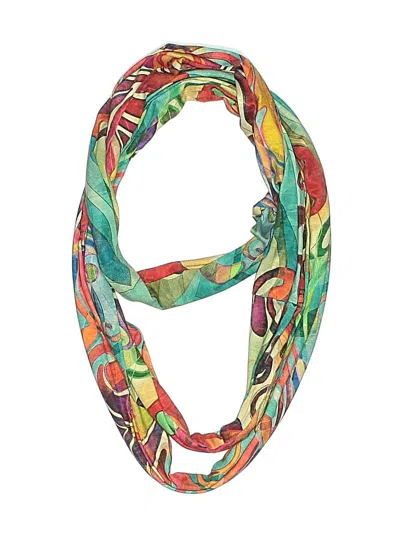 Pre-owned Unbranded Scarf In Blue