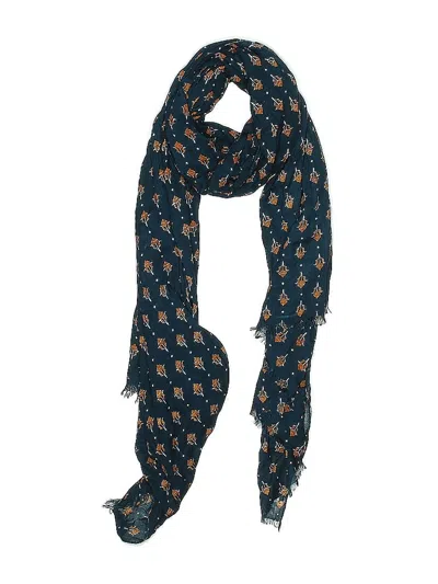 Pre-owned Unbranded Scarf In Blue