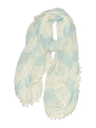 Pre-owned Unbranded Scarf In Blue