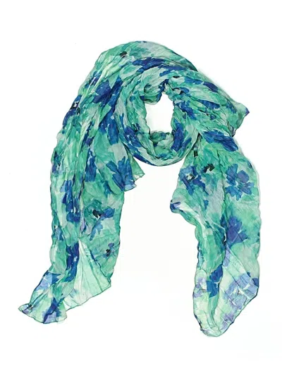 Pre-owned Unbranded Scarf In Blue
