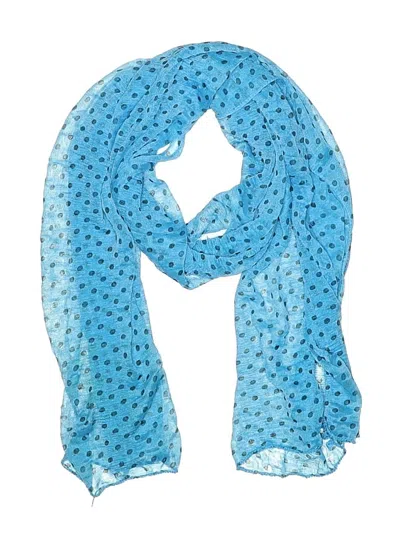 Pre-owned Unbranded Scarf In Blue