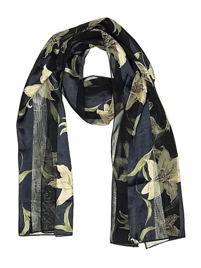 Pre-owned Unbranded Scarf In Blue