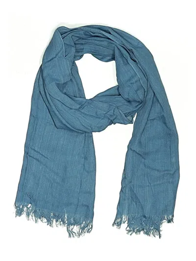 Pre-owned Unbranded Scarf In Blue