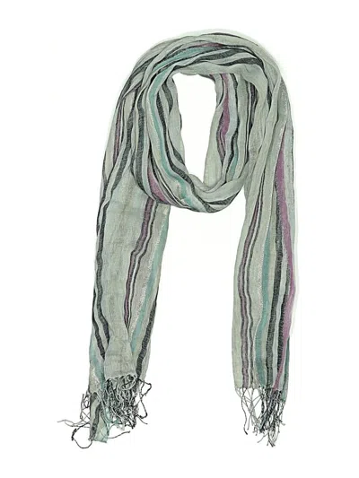 Pre-owned Unbranded Scarf In Blue