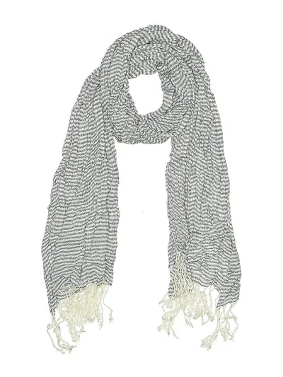 Pre-owned Unbranded Scarf In Blue