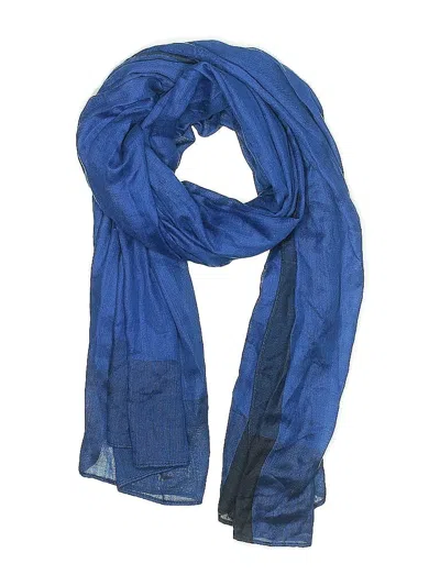Pre-owned Unbranded Scarf In Blue