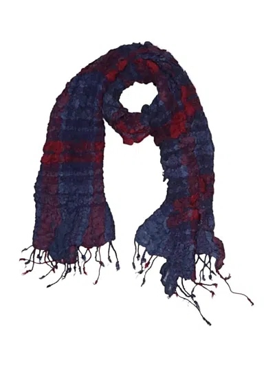 Pre-owned Unbranded Scarf In Blue