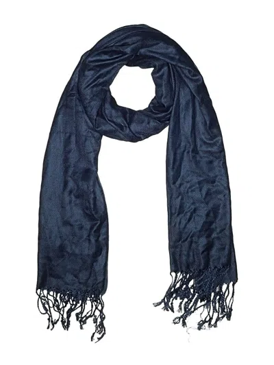 Pre-owned Unbranded Scarf In Blue