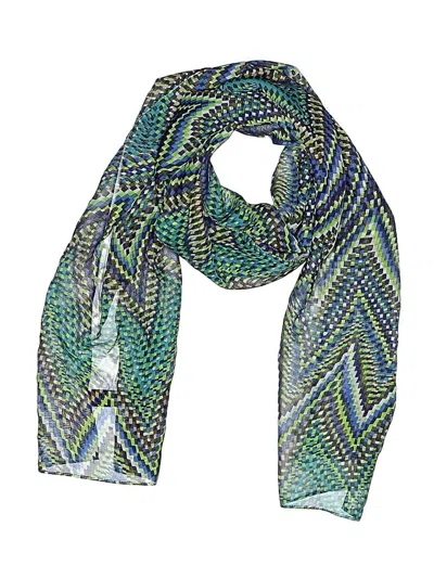 Pre-owned Unbranded Scarf In Blue