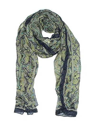 Pre-owned Unbranded Scarf In Blue