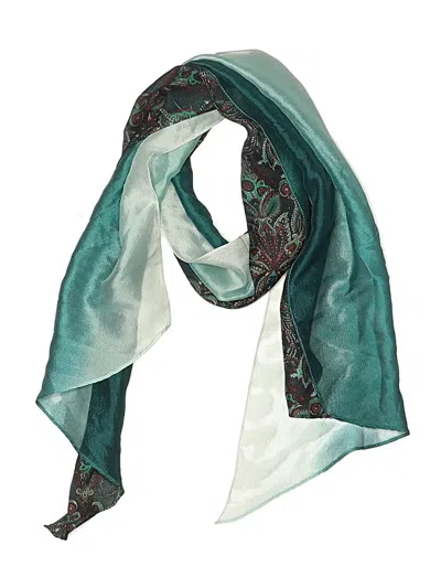 Pre-owned Unbranded Scarf In Blue