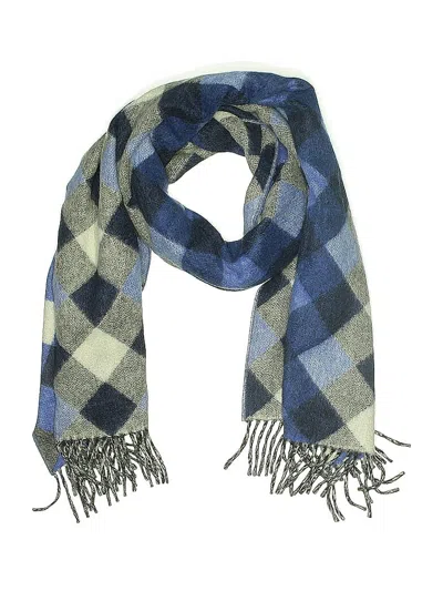Pre-owned Unbranded Scarf In Blue