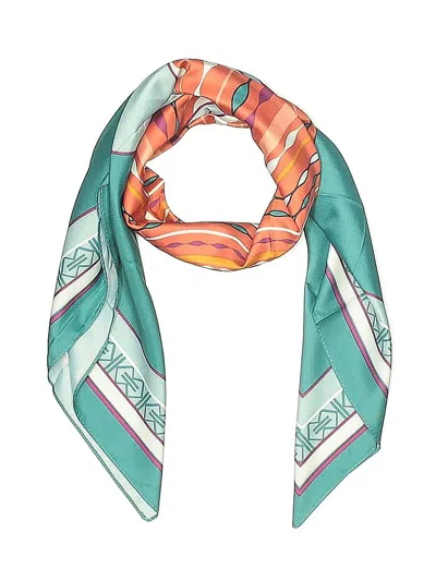 Pre-owned Unbranded Scarf In Blue