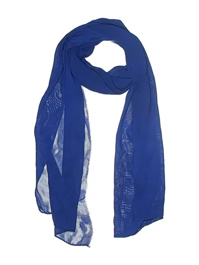 Pre-owned Unbranded Scarf In Blue