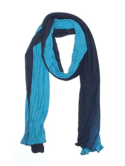 Pre-owned Unbranded Scarf In Blue