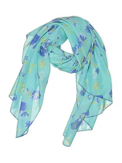 Pre-owned Unbranded Scarf In Blue