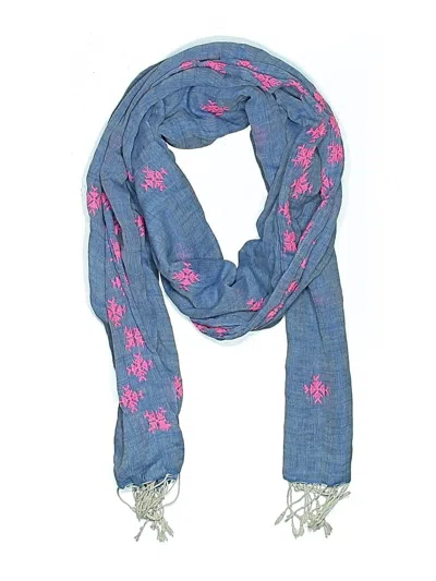 Pre-owned Unbranded Scarf In Blue