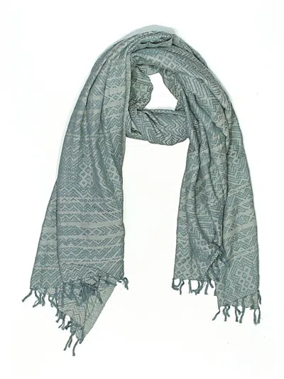 Pre-owned Unbranded Scarf In Blue