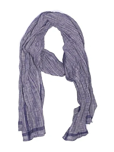 Pre-owned Unbranded Scarf In Blue