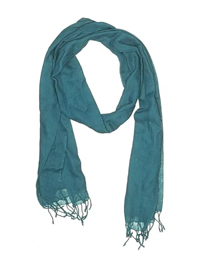 Pre-owned Unbranded Scarf In Blue